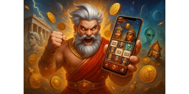 Slot game tại KUBET là vũ trụ hơn 200 chủ đề với RTP rõ ràng, từ thần thoại đến viễn tưởng.
